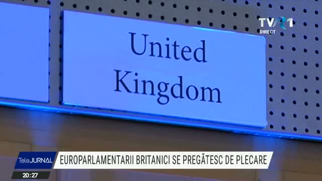 Europarlamentarii britanici se pregătesc de plecare