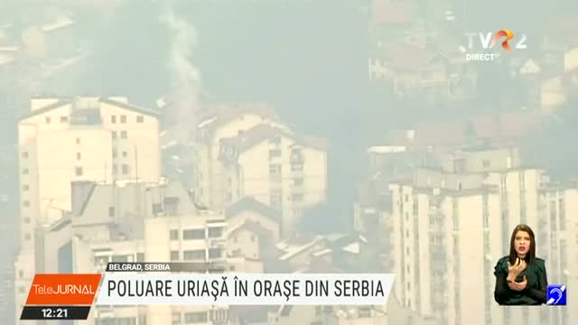 Poluare în orașe din Serbia