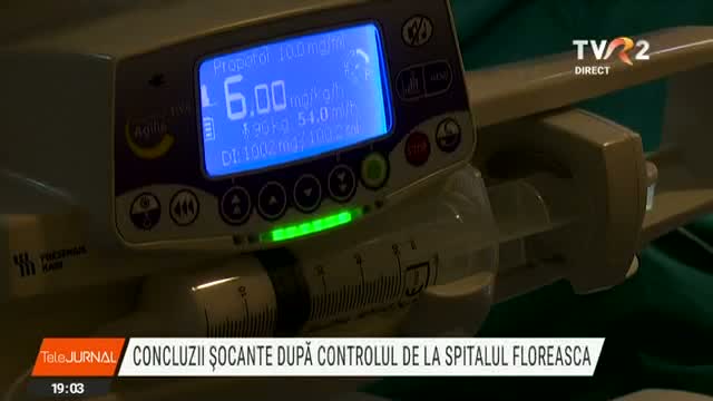 Concluzii șocante după controlul la Spitalul Floreasca 