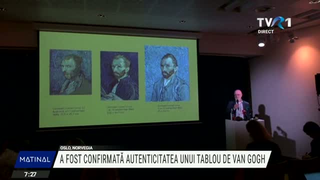 Tabloul de Van Gogh, autentic