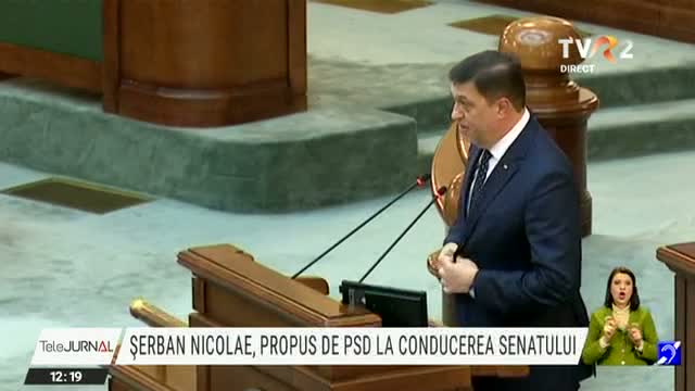 Șerban Nicolae, propus de PSD la șefia Senatului