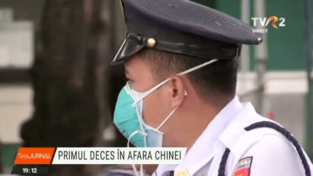Primul deces în afara Chinei