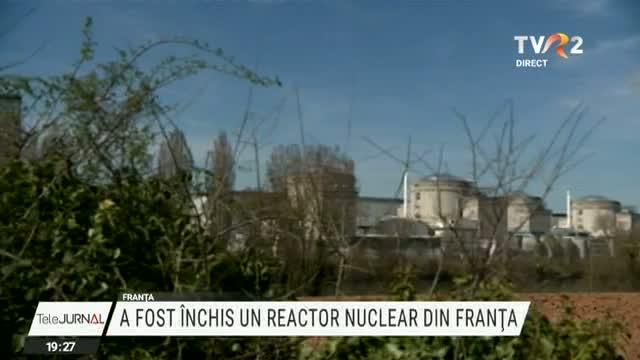 Reactor nuclear închis în Franța