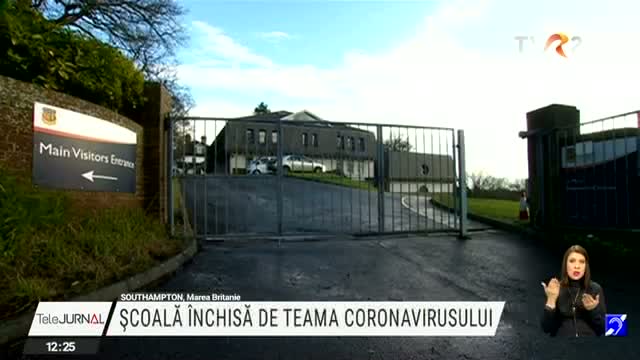 Școală din Marea Britanie, închisă de teama coronavirusului