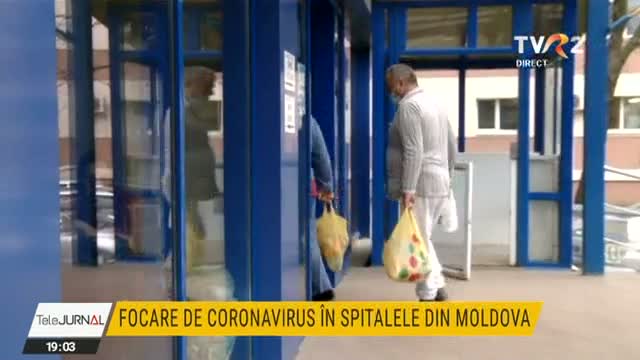 Focar de coronavirus în spitalele din Moldova