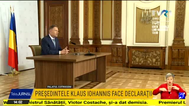 Declarația președintelui Klaus Iohannis