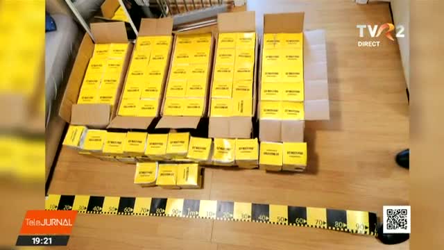 Poliția a confiscat stocuri mari de echipamente medicale