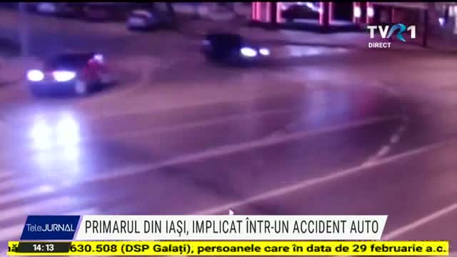 Primarul Iașiului, implicat într-un accident rutier