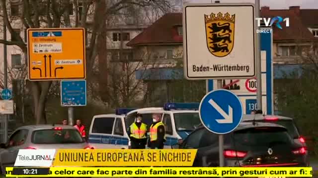 Uniunea Europeană își închide granițele