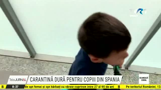 Copii români în Spania