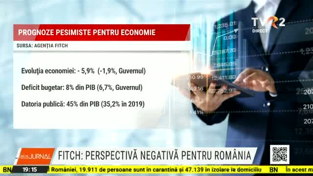 Fitch a schimbat persectiva României 