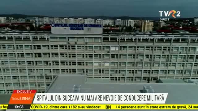 Spitalul din Suceava nu mai are nevoie de conducere militară