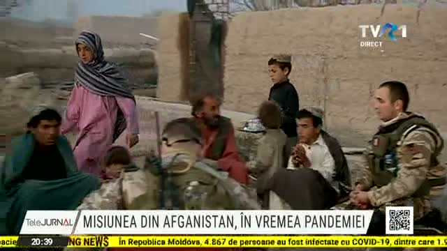 Misiunea din Afganistan, în vremea pandemiei