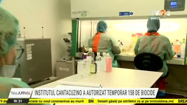 Institutul Cantacuzino a autorizat temporar 158 de biocide