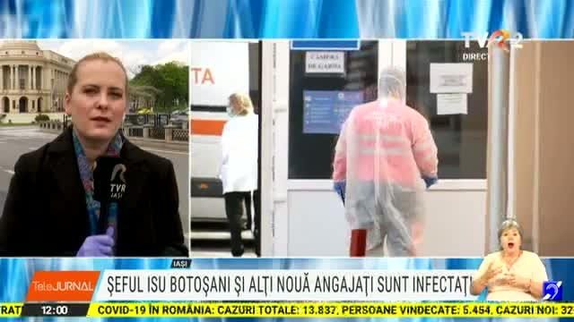 Șeful ISU Botoșani și alți nouă angajați, infectați cu coronavirus