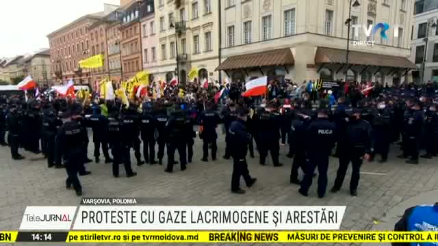 Proteste la Varsovia 