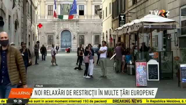 Noi relaxări de restricții în multe țări europene