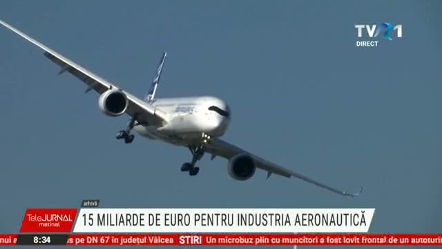 15 miliarde de euro pentru industria aeronautică 