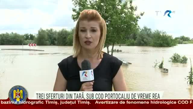 Ana Maria Chevereșan transmite pentru Telejurnal 14.00