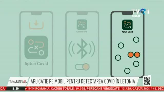 Aplicatie pentru Covid in Letonia