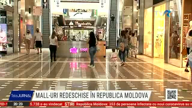 S-au redeschis mall-urile în Republica Moldova 