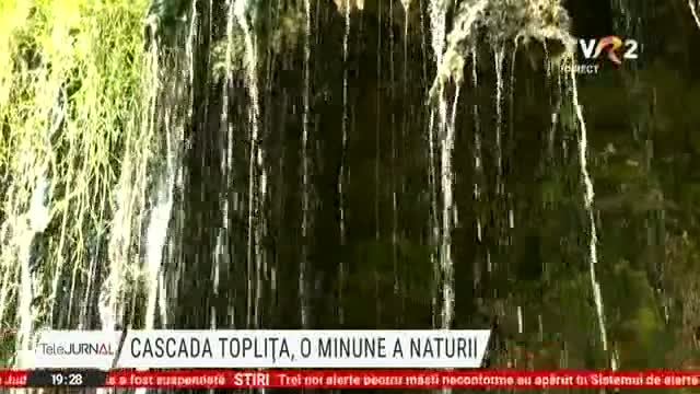 Cascada Toplița, o minune a naturii
