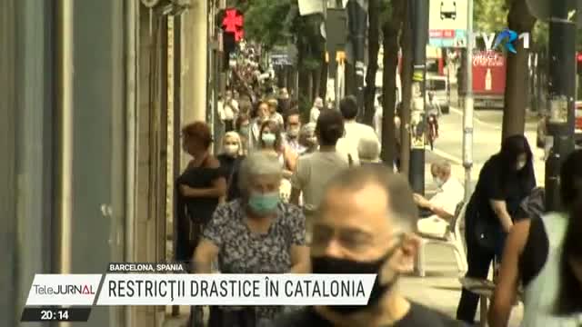 Restricții drastice în Catalonia