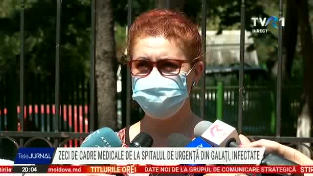 Zeci de cadre medicale de la Spitalul de Urgență din Galați, infectate cu coronavirus