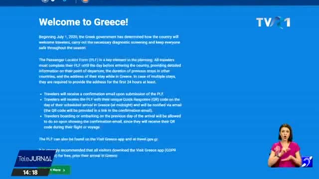Formularele pentru Grecia, din nou disponibile