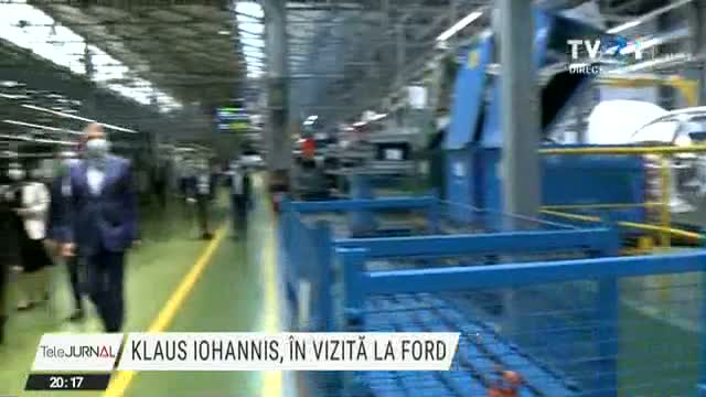 Președintele Klaus Iohannis, în vizită la Ford