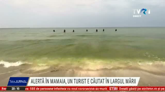 Alertă la Mamaia, turist cătat în largul mării