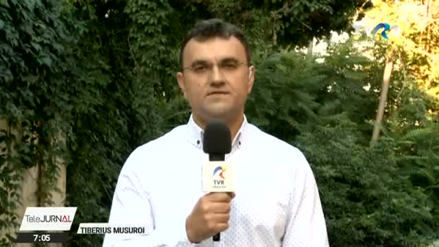 Tiberius Mușuroi transmite pentru Telejurnal 07.00