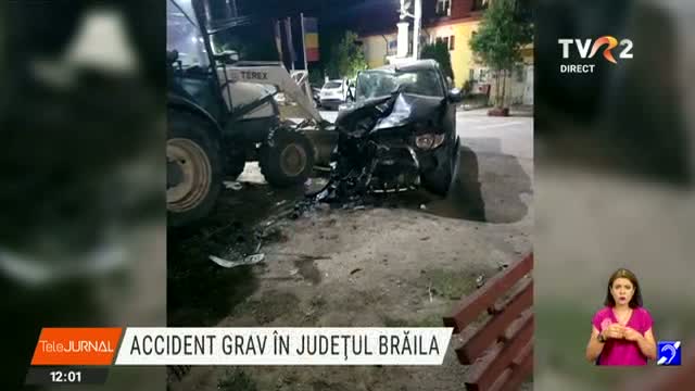 Grav accident în județul Brăila