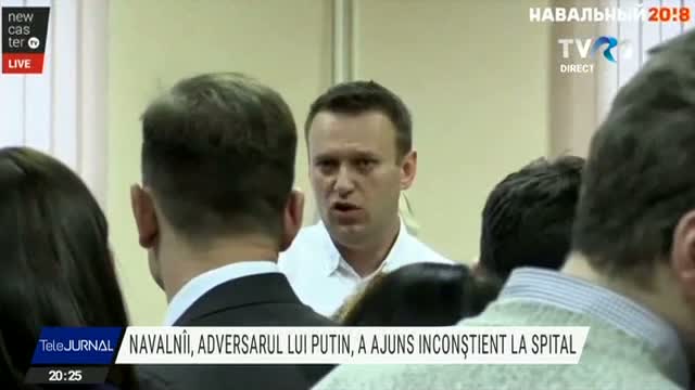Aleksei Navalnîi, opozantul lui Putin, inconștient în spital