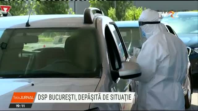 DSP Bucuresti, depasit de criza sanitara