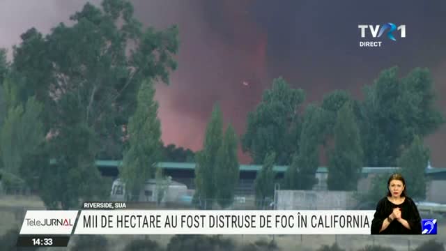 Incendii de vegetatie in California