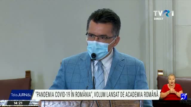 Pandemia COVID-19 în România, volum lansat de Academia Română