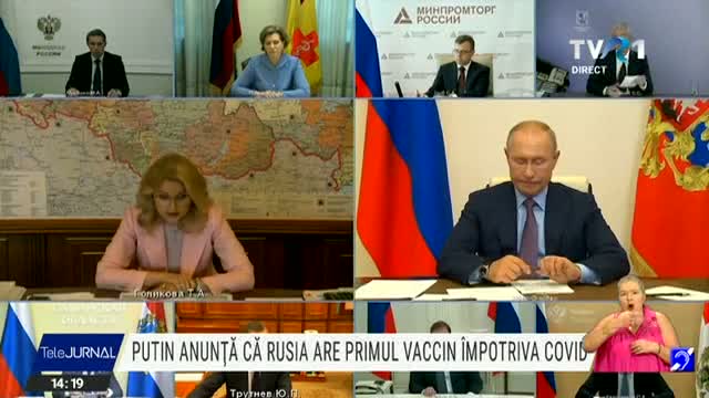 Putin anunță primul vaccin împotriva noului coronavirus