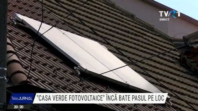 "Casa Verde Fotovoltaice" încă bate pasul pe loc
