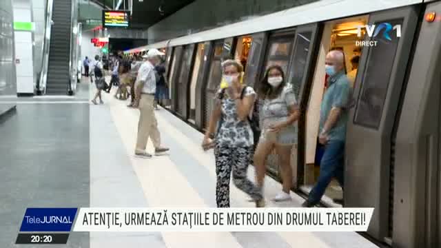 Atenție, urmează stațiile de metrou din Drumul Taberei