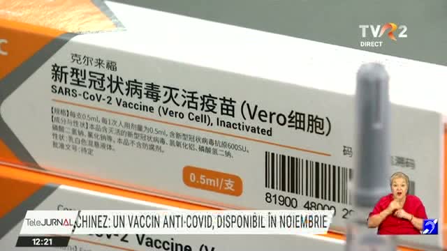 Oficial chinez: Un vaccin anti-Covid, disponibil în noiembrie