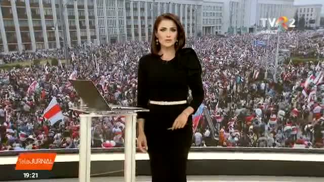 Protest uriaș la Minsk