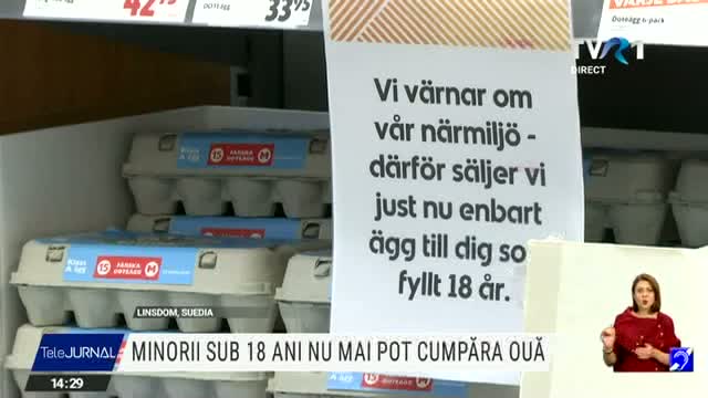 Monorii suedezi nu mai pot cumpăram ouă