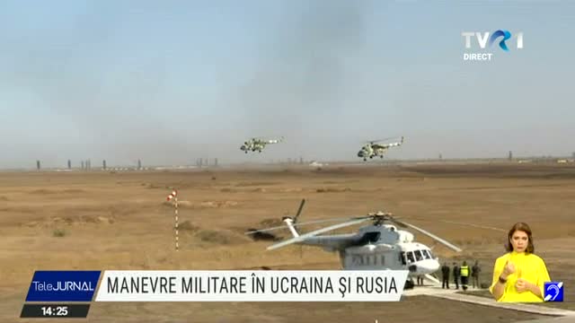 Manevre militare în Ucraina și Rusia