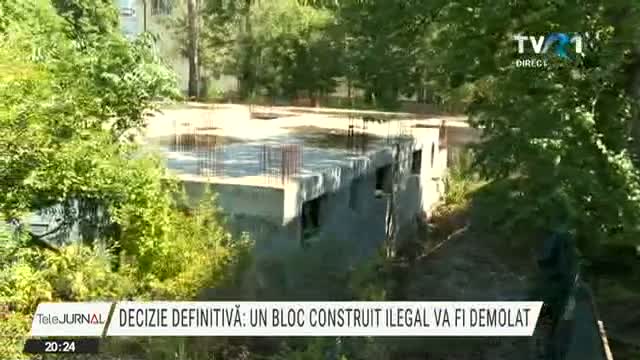 Decizie definitivă: un bloc construit ilegal va fi demolat
