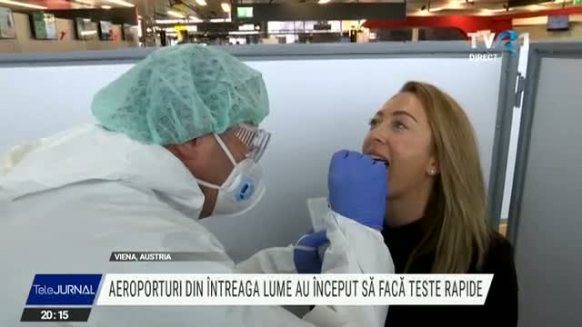 Aeroporturile din întreaga lume au început să facă teste rapide