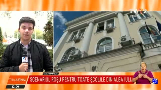 Școlile din Alba Iulia intră în scenariul roșu 