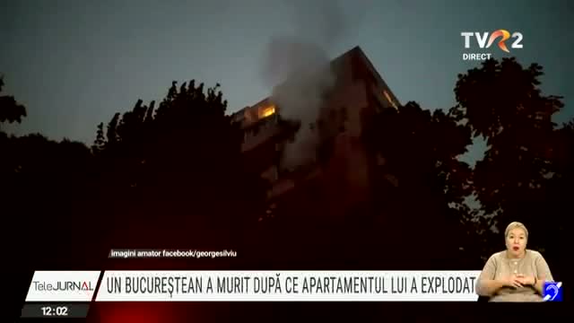 Bucurestean mort in incendiu