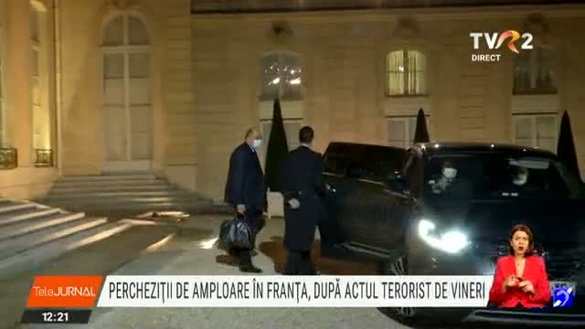 Percheziții de amploare în Franța după actul terorist de vineri