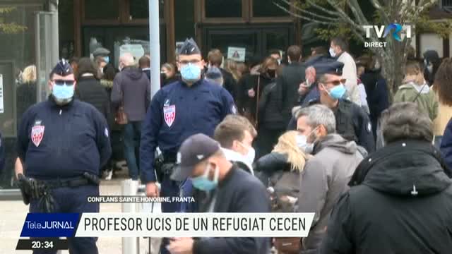 Profesor ucis de un refugiat cecen
